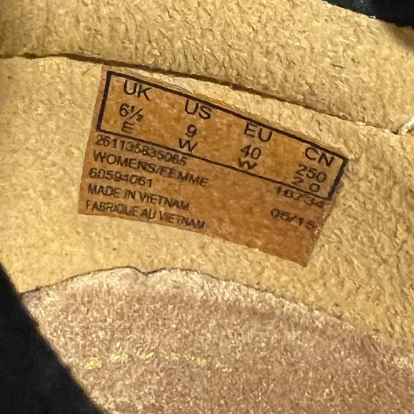 Clarks Black Suede Slip-On Loafers - Picture 7 of 7